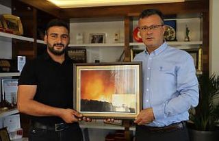 Yangınların söndürülmesinde destek olan firmalara...