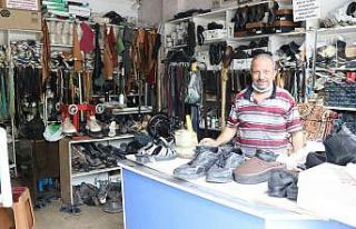 Yarım Asırlık ayakkabı tamircisi, 20 metrekare...