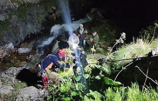 Yaylada mahsur kalan 4 kişi kurtarıldı