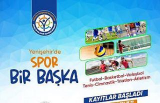 Yenişehir Belediyesi’nin spor kurslarına kayıtlar...