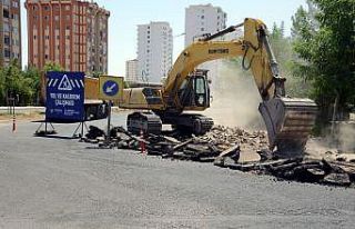 Yenişehir Üçkuyu Mahallesi Hilar Caddesi yenileniyor