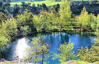 Yeşilgöz, ziyaretçilerine eşsiz güzellikler sunuyor