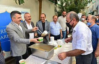 Yıldırım’da aşure kazanları birlik için kaynadı