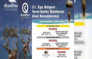 Yılın Başarılı Ekibi Ödülü Vestel’e verildi