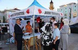 “YKS Tercih Danışma Merkezi” standı kuruldu
