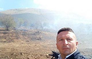 Yüksek gerilim hatlarından çıkan kıvılcımlar...