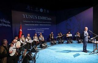 Yunus Emre, vefatının 700. yıl dönümünde anıldı