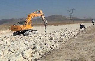 Zafer OSB’nin inşaat alanı havadan görüntülendi