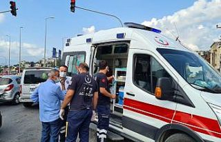Zonguldak’ta zincirleme trafik kazası: 2 yaralı