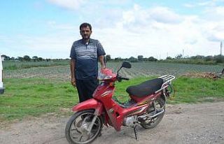 10 yıl önce çalınan motosikleti kazaya karışınca...