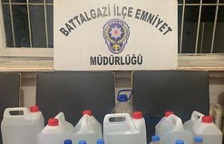 39 litre kaçak alkol ele geçirildi