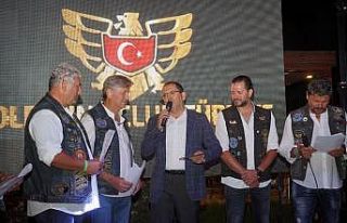 6. Uluslararası Gold Wing Türkiye buluşması gala...