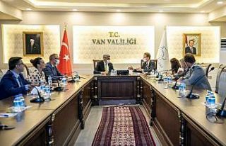 AB Türkiye Delegasyonu Başkanı Landrut Van’da