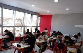 Açı kursta TYT deneme sınavları başladı