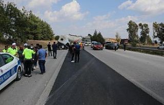 Adana’da otobanda zincirleme trafik kazası: 1 ölü