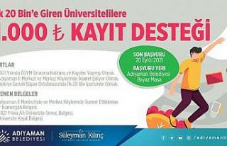 Adıyaman Belediyesinden başarılı öğrencilere...