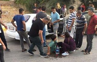 Adıyaman’da, iki otomobil çarpıştı: 1 yaralı