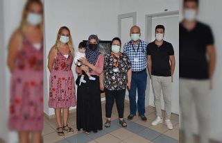 ADÜ’de sağlığına kavuşan Bahar bebek artık...