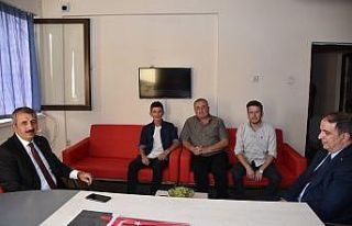 AFAD Başkanı Sezer’den İHA’ya ziyaret