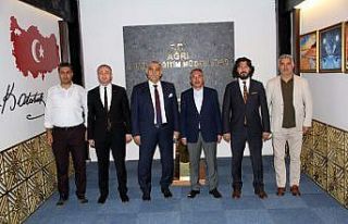 Ağrı Milli Eğitim Müdürü Kökrek’e ziyaretler