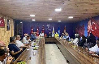 AK Parti haftalık olağan yönetim kurulu toplantısı...