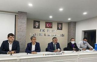 AK Parti il yönetim kurulu toplantısı yapıldı