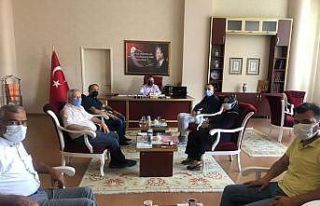 AK Parti Teşkilatı’ndan Kaymakam Halim’e hayırlı...