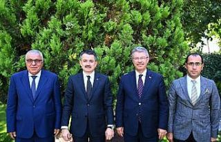 Akay, Bakan Pakdemirli ile görüştü