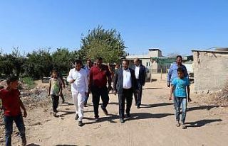 Akçakale kırsalında asfaltlama atağı sürüyor