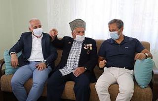 Akdeniz’de gazilere vefa ziyareti