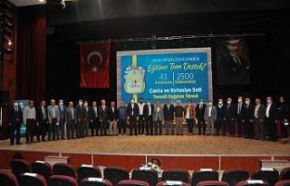 Akşehir Belediyesi eğitime desteğini sürdürüyor