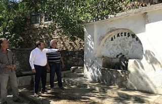 Akseki Belediyesi Alaçeşme Mahallesinde yol ve çevre...