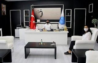 Aktif Yaşam Merkezi Müdürü Öztürk, Karacoşkun’la...