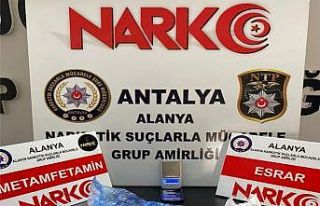 Alanya’da uyuşturucu operasyonu