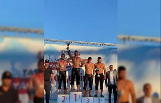 Alaplı Aktif Gençlik ve Spor kulübünün güreşçileri...