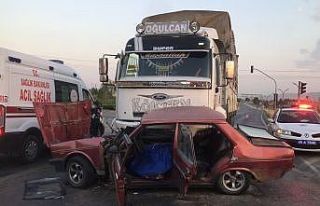 Alaşehir’de trafik kazası: 1 ölü, 3 yaralı