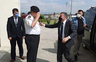 Albay Naci Akkaş göreve başladı