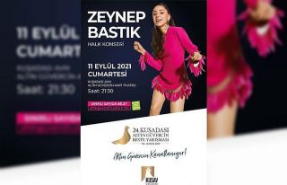 Altın Güvercin coşkusu Zeynep Bastık konseri ile...