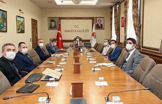 Amasya’da salgınla mücadele ve aşılama çalışmaları...