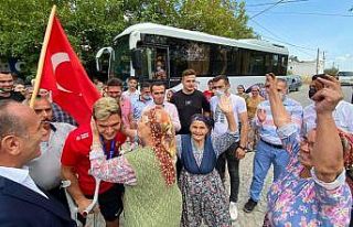 Ampute Milli Futbolcu Rüstem Kurhan’a baba evinde...