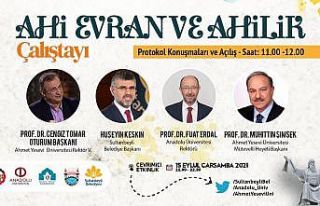 Anadolu Üniversitesi ortaklığında “Ahi Evran...