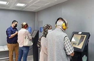 Ankara Büyükşehir Belediyesi, işitme testi uygulaması...