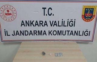 Ankara’da jandarmadan uyuşturucu operasyonu