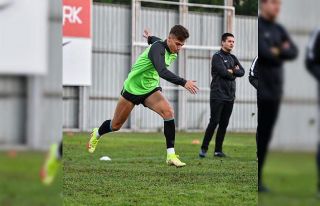 Ankaragücü maçı hazırlıklarını tamamlayan...