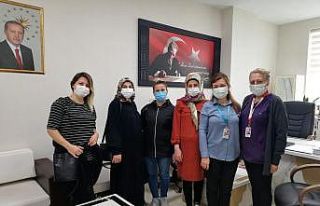 Anne adaylarından teşekkür ziyareti