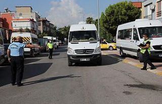 Antalya’da 19 ilçede 2 bin servis aracı denetlenecek