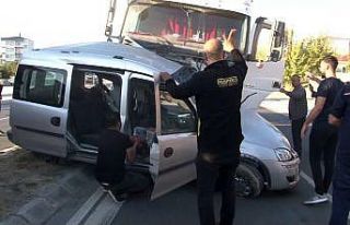 Arnavutköy’de sık sık kazaların meydana geldiği...