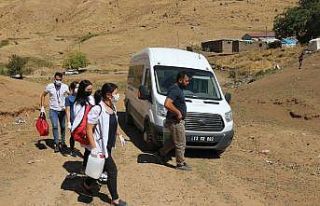 Aşı ekipleri Bitlis’i mavi şehir yapmak için...