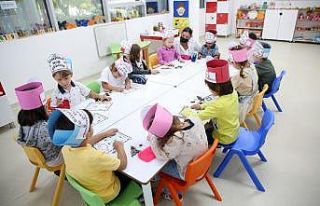 AtaÇocuklu miniklerin ilk ders heyecanı