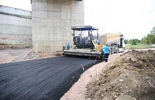Ataevler’de asfalt çalışmaları tamamlandı